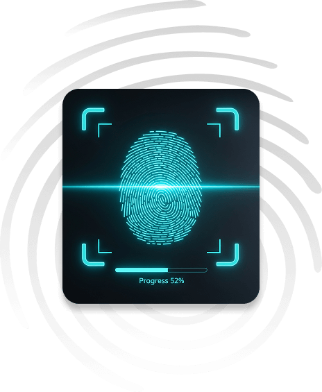 Fingerprint scan bg